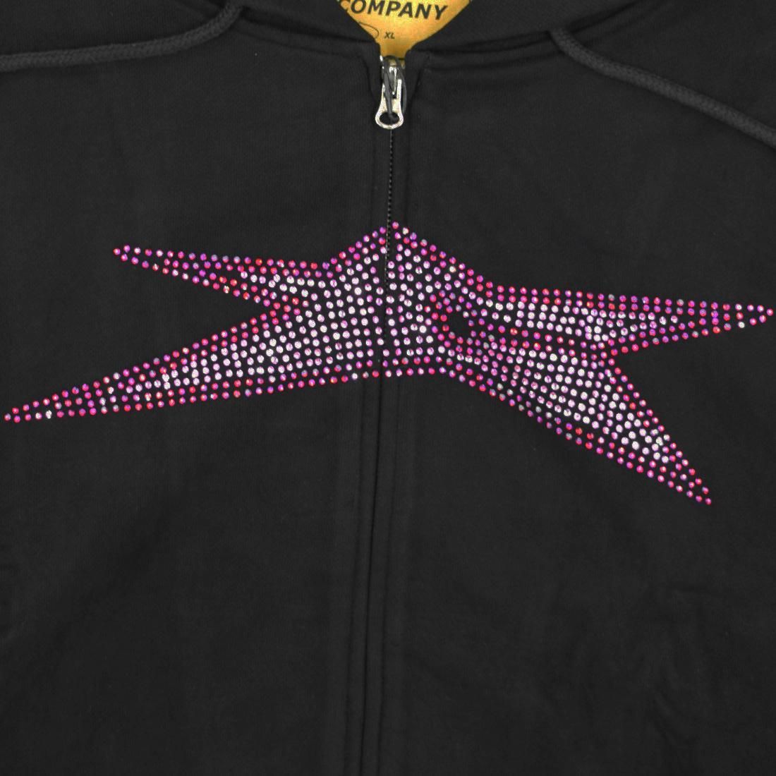 トップス carpet company bizzaro rhinestone zip up Bizarro Rhinestone Zip Up — Carpet Company