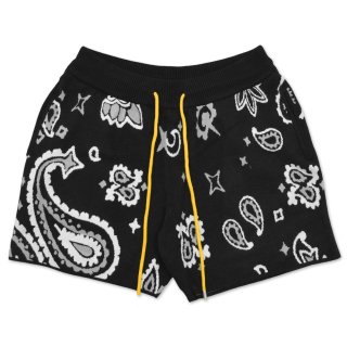 mnml Paisley Knit Shorts