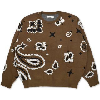 mnml Paisley Knit Sweater