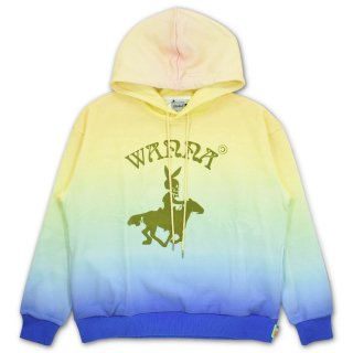 WANNA "RICHARD BUNNY"GRADATION HOODIE