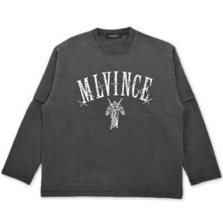 MLVINCE SEVEN STARS LAYERED L/S TEE