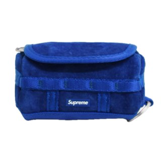 SUPREME X THE NORTH FACE SUEDE BASE CAMP DUFFLE KEYCHAIN