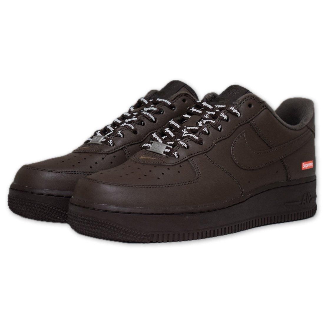 シュプフォース Nike Air Force 1 Mid Supreme Black Men's - FZ8784-001 - US