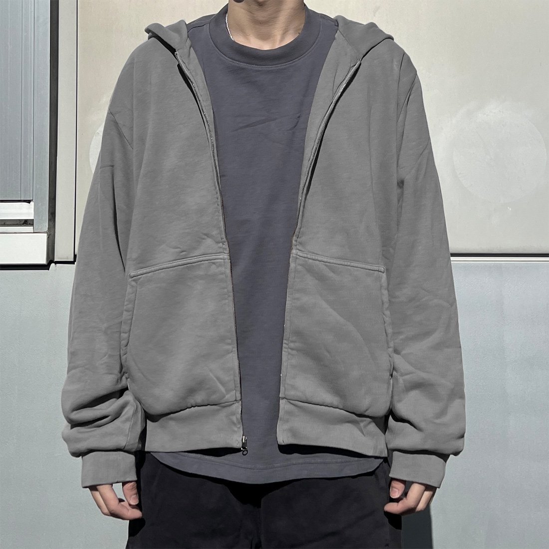 YEEZY X GAP DOUBLEFACE ZIP UP SWEAT HOODIE - Spyder｜セレクト