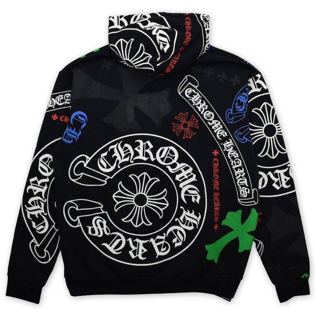 入手困難♪【CHROME HEARTS】トリプルクロス フーディー グレー chrome-hearts-triple-cross-