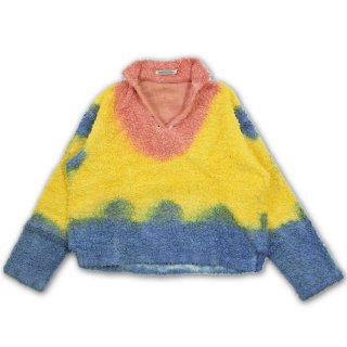 mnml Tie Dye Sherpa Pullover
