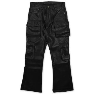 mnml Leather Double Snap Cargo Pants