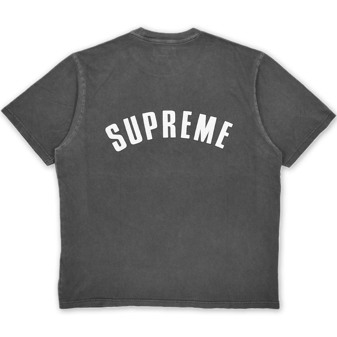 supSupreme Cracked Arc S/S Top オレンジ　L　アーチロゴ