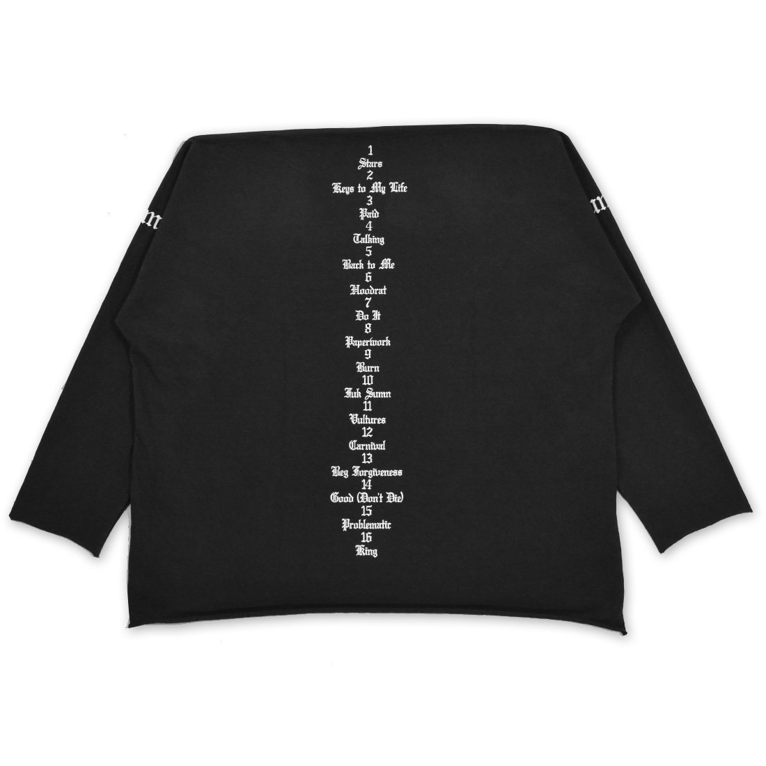 YEEZY Vultures Tシャツ Black サイズ2 国内即発送 - ウェア