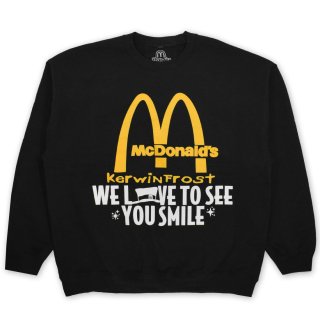 KERWIN FROST X McDonalds WE LOVE TO SEE YOU SMILE CREWNECK