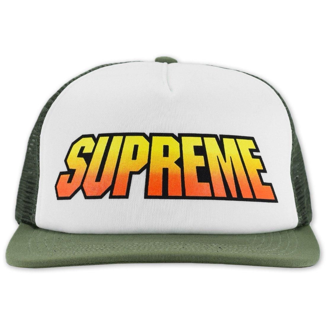 帽子 Supreme Gradient Mesh Back 5-Panel Gold Pin Up Mesh Back 5-Panel | Supreme 22fw
