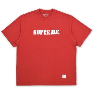 SUPREME STENCIL EMBROIDERED S/S TOP