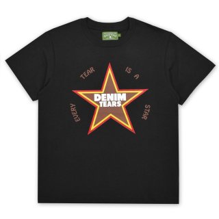 DENIM TEARS EVERY TEAR IS A STAR TEE