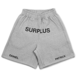 SURPLUS DANIEL PATRICK LOGO SWEAT SHORTS