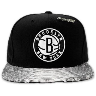 JUST DON BROOKLYN NETS NATURAL BRIM