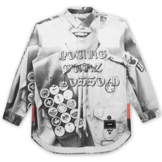 WANNA YOUNG GUNZ BLOUM PRINT SHIRTS