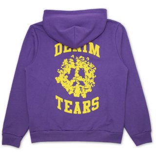 DENIM TEARS DENIM UNIVERSITY ZIP HOODIE