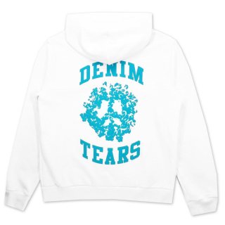 DENIM TEARS DENIM UNIVERSITY ZIP HOODIE