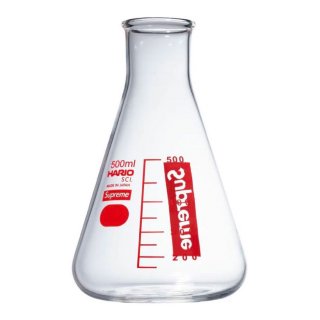 SUPREME X HARIO ERLEN MEYER FLASK