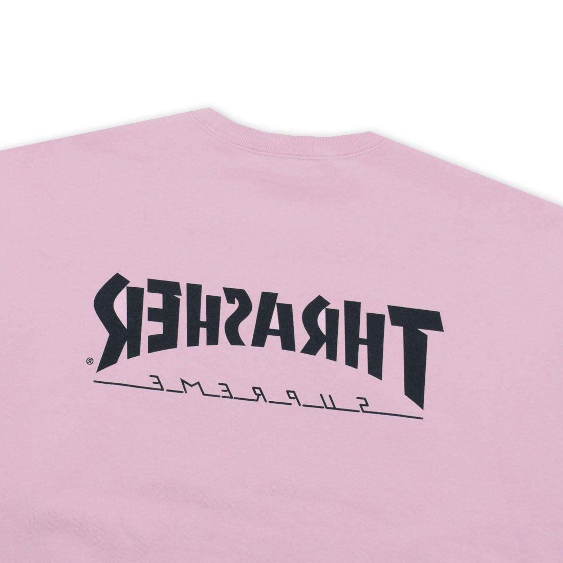 トップス Supreme x Thrasher Crewneck \"Dusty Rose\" Supreme Thrasher Crewneck Dusty Rose Men's - FW24 - US