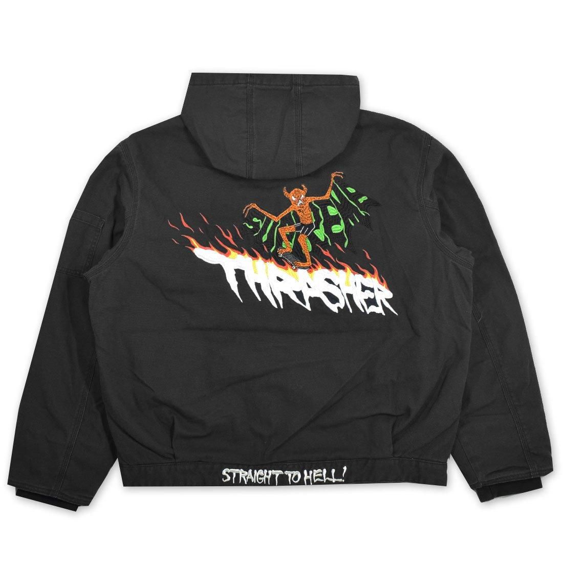 スケートボード Supreme x Thrasher Hooded Work Jacket SUPREME X THRASHER HOODED WORK JACKET - Spyder｜セレクト