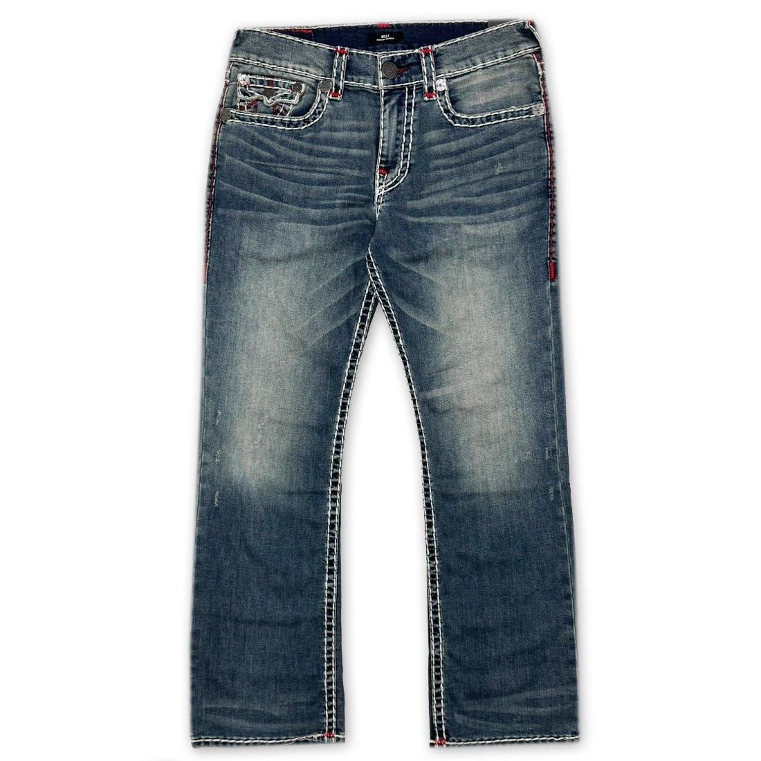 TRUE RELIGION　PATCH BIG T　デニムパンツ　フレア　W31 TRUE RELIGION PATCH BIG T デニムパンツ フレア W31 - メルカリ