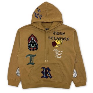 TRUE RELIGION PATCH EMBROID HOODIE