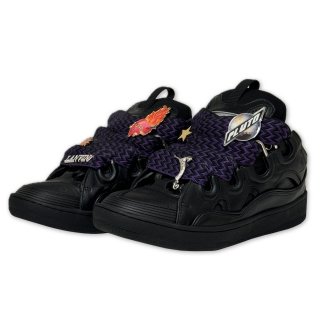 LANVIN X FUTURE CURB SNEAKER AND PINS SET