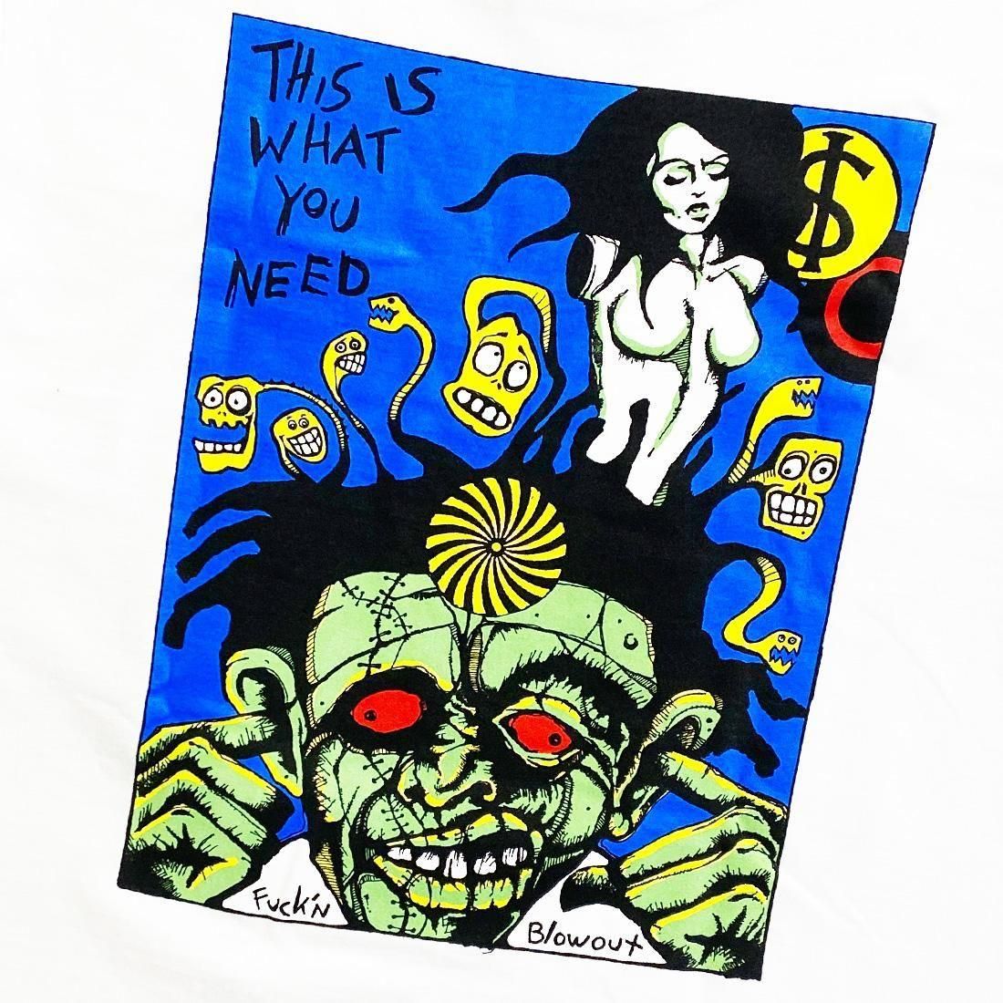 ヨ*ピ様 Supreme Fuckin Blowout Tee Supreme Fuckin Blowout Tee White Men's - FW25 - US