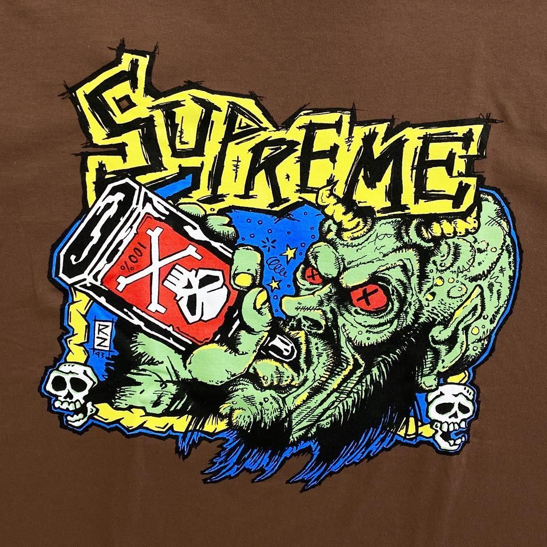 Supreme Fuckin Blowout Tee Brown サイズL Supreme Fuckin Blowout Tee Brown サイズL Supreme Fuckin