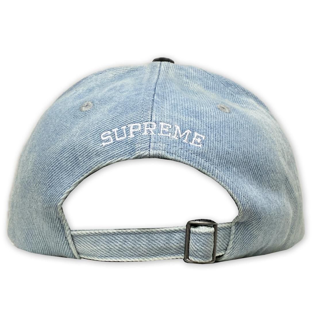 スケートボード Supreme Pigment Coated S Logo 6-blue Supreme Pigment Coated S Logo 6-Panel (SS25) - $54