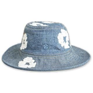 DENIM TEARS DENIM WREATH BUCKET HAT