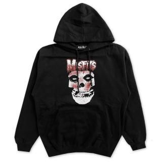 MISFITS BLOOD DRIP SKULL HOODIE