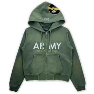 MLVINCE ARMY ZIP HOODY