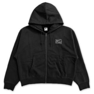 NIKE X STUSSY STONE WASHED FLEECE ZIP HOODIE