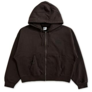 NIKE X STUSSY STONE WASHED FLEECE ZIP HOODIE