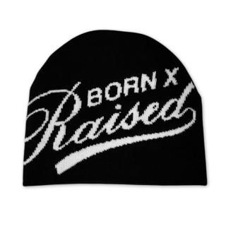 BORN X RAISED LOGO BEANIE