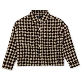 MLVINCE MILITARY CHECK JACKET
