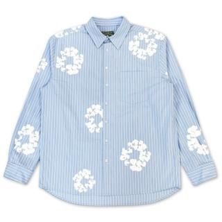 DENIM TEARS COTTON WREATH OXFORD SHIRTS
