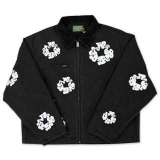 DENIM TEARS COTTON WREATH CANVAS WORK JACKET