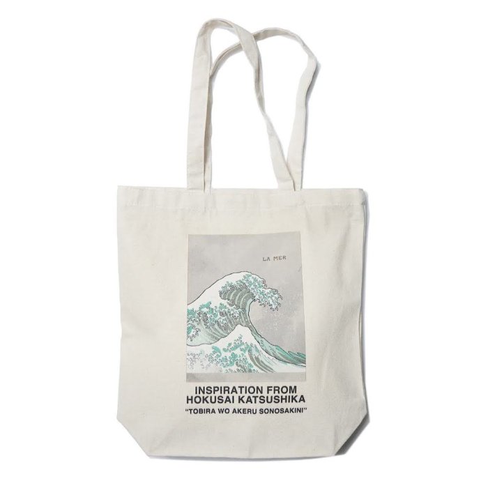 <img class='new_mark_img1' src='https://img.shop-pro.jp/img/new/icons13.gif' style='border:none;display:inline;margin:0px;padding:0px;width:auto;' />【HOKUSAI TOTE BAG】北斎 トートバック
