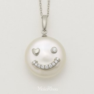 SmileSmiley ♡ Diamond mouth : K18WG（チェーンセット）の商品画像