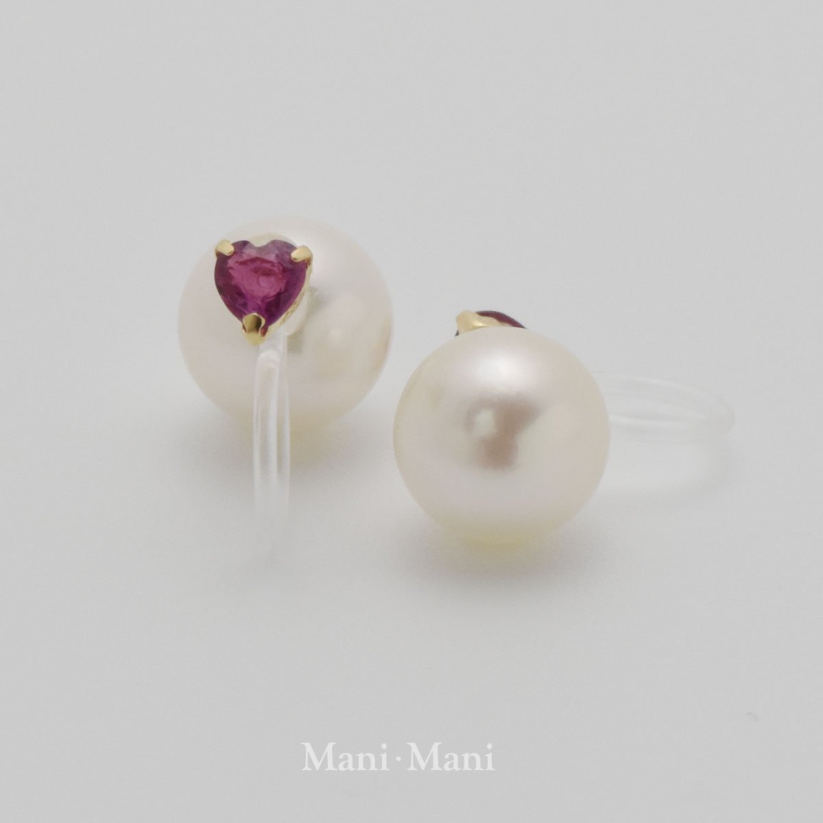 MizuJEWELRY-Mani･Maniルビーピアスのようなイヤリング