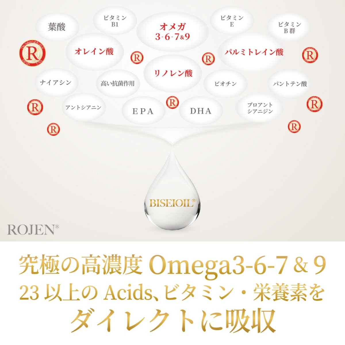 ROJEN® ダマスクローズ美整オイル（60ml） | 基礎化粧品はこれ一つでOK