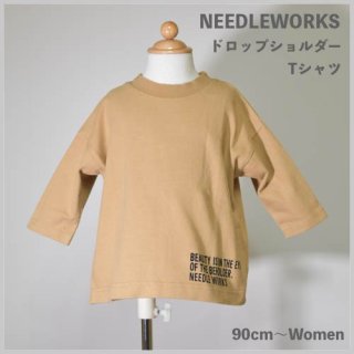 KIDS Jr Women ドロップショルダーTシャツ / NEEDLE WORKS ニードルワークス