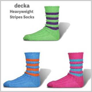 Heavyweight Stripes Socks إ ȥ饤 å / ޥ  / decka ǥ