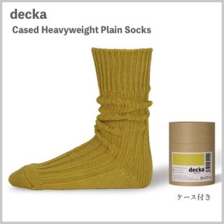 Cased Heavyweight Plain Socks  إӡ ץ쥤 å / ޥ  / decka ǥ