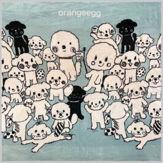 tamako オリジナル ふわふわブランケット 「まめいっぱい」 / orange egg オレンヂエッグ たまこ tamako