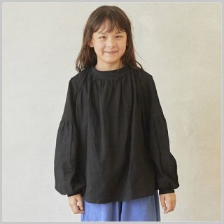 <img class='new_mark_img1' src='https://img.shop-pro.jp/img/new/icons7.gif' style='border:none;display:inline;margin:0px;padding:0px;width:auto;' />Kids Jr Women ワッシャークロス ギャザーブラウス / undeny アンデニー