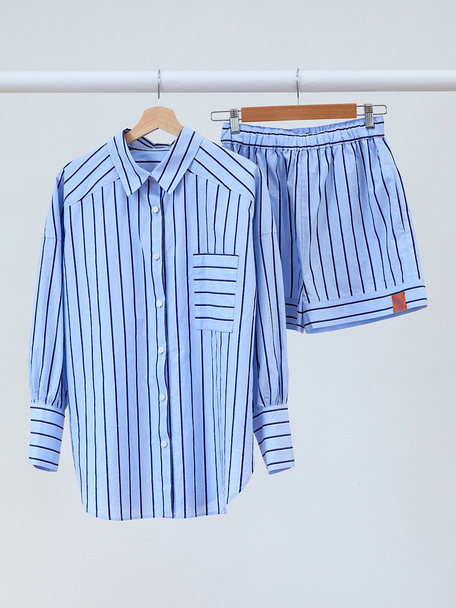 Striped shirt Pants - Minali Online Store